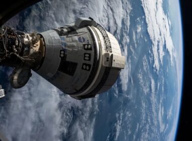 Boeing Starliner capsule onboard the ISS