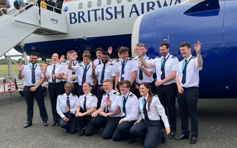 British Airways Speedbird program cadets