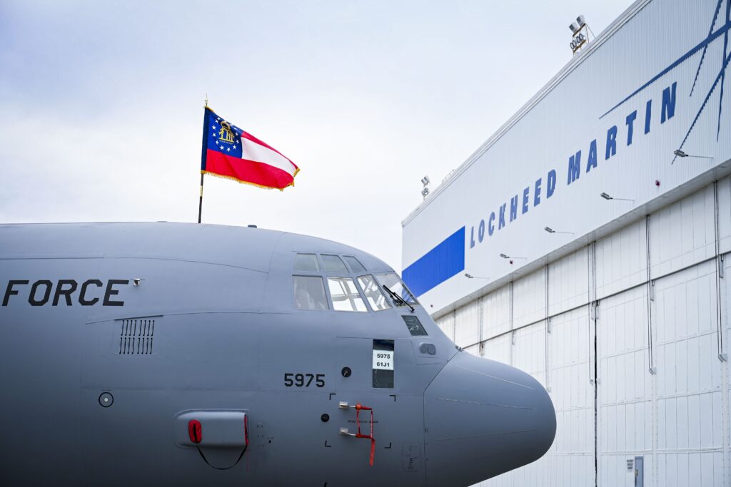 C-130J-30 Super Hercules transport aircraft