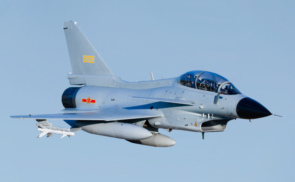 Chengdu J-10S fighter jet