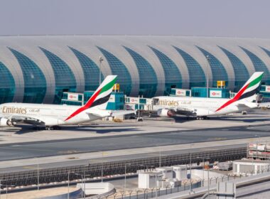 Dubai,,United,Arab,Emirates,-,May,27,,2021:,Emirates,Airbus