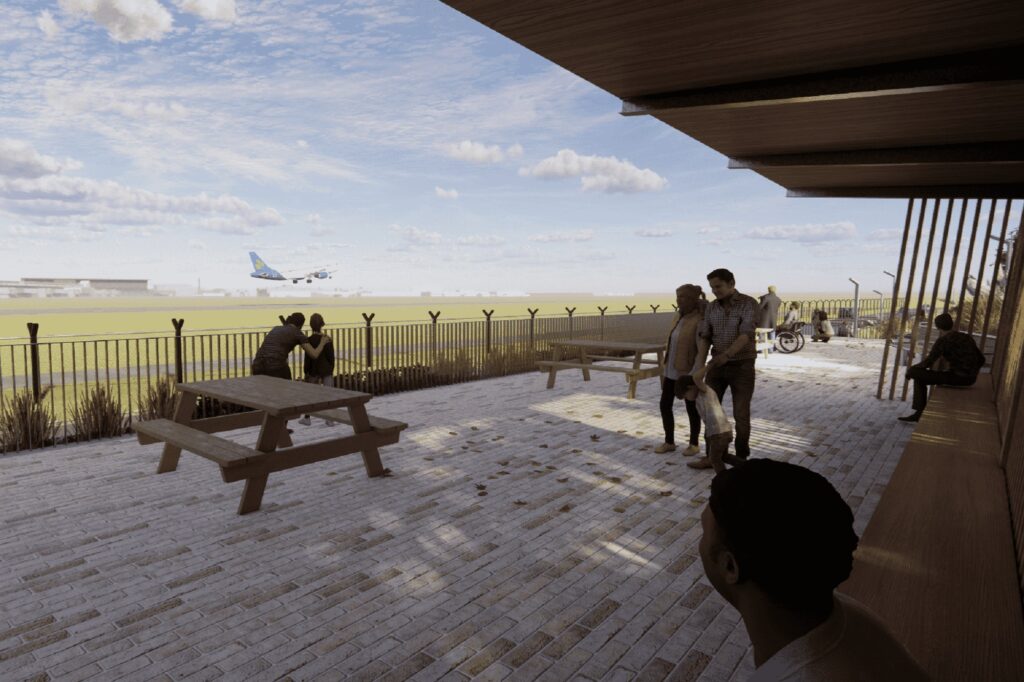 Dublin Airport viewing platform main