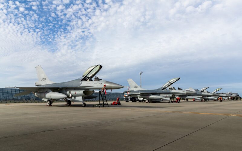 Dutch F-16 fighters in Romania