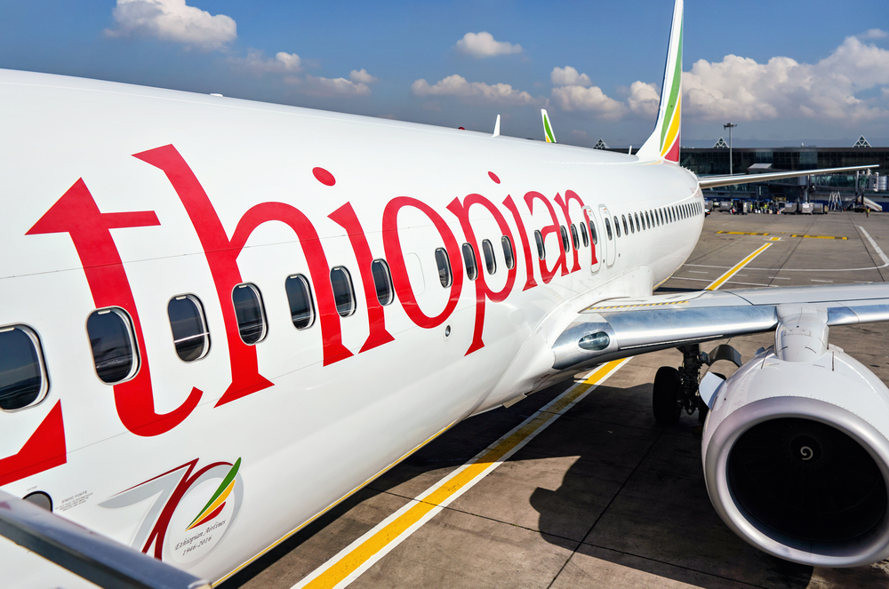 Addis,Ababa,,Ethiopia,-,April,23,,2019:,Ethiopian,Airlines,Boeing