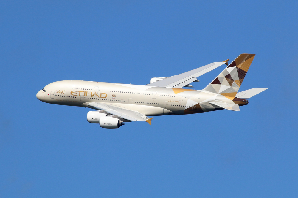 Etihad returns its A380s to New York-JFK flights