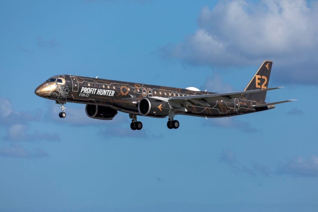 Embraer 195 E2 aircraft