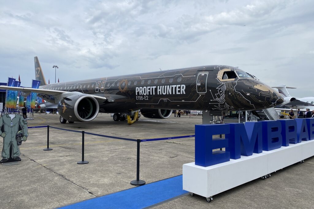 Embraer's delivery volumes have continued to grow in 2023