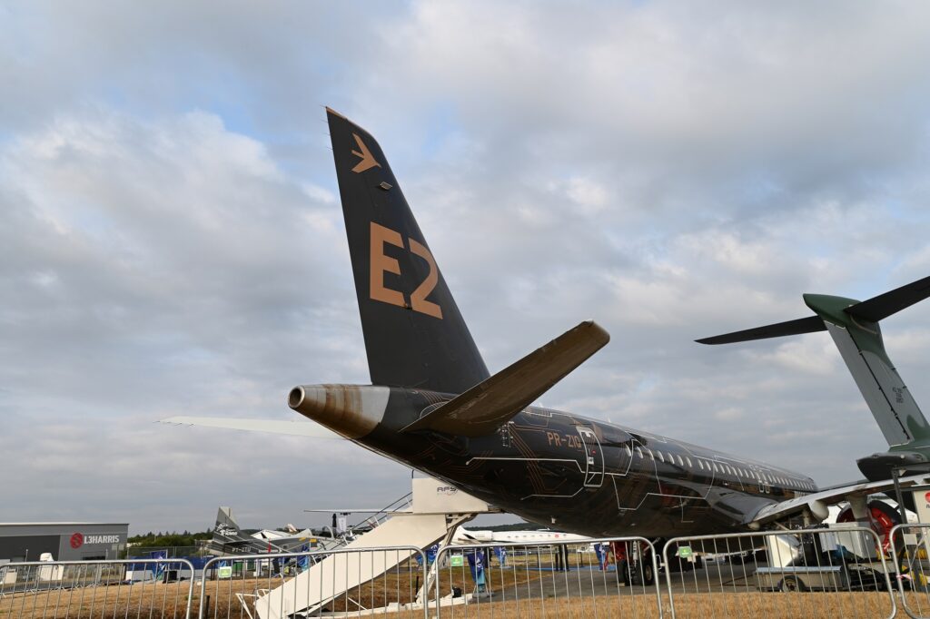 Embraer certified the E195 E2 in China