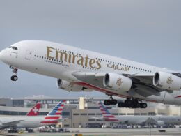 Emirates A380 Los Angeles