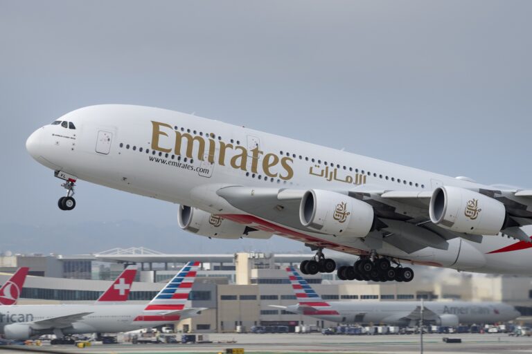 Emirates A380 Los Angeles