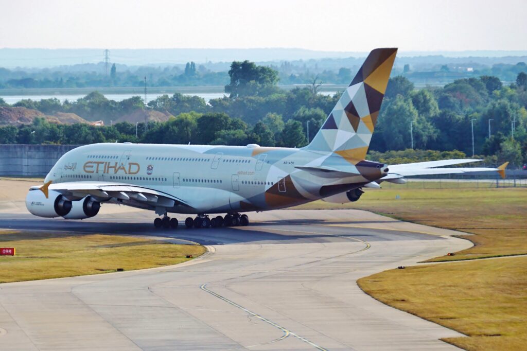 Etihad Airways Airbus A380 is returning to the sky soon