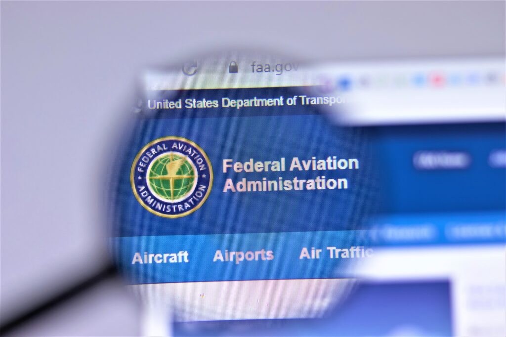 FAA website