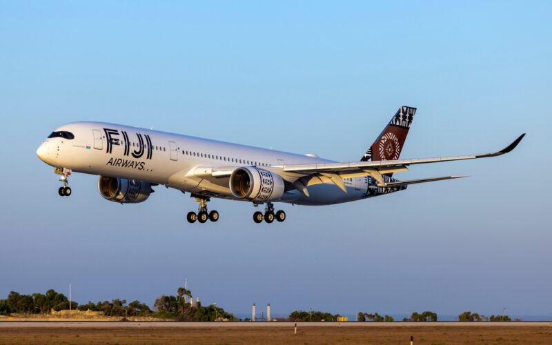 Luqa,,Malta,-,August,2,,2023:,Fiji,Airways,Airbus,A350-941acj