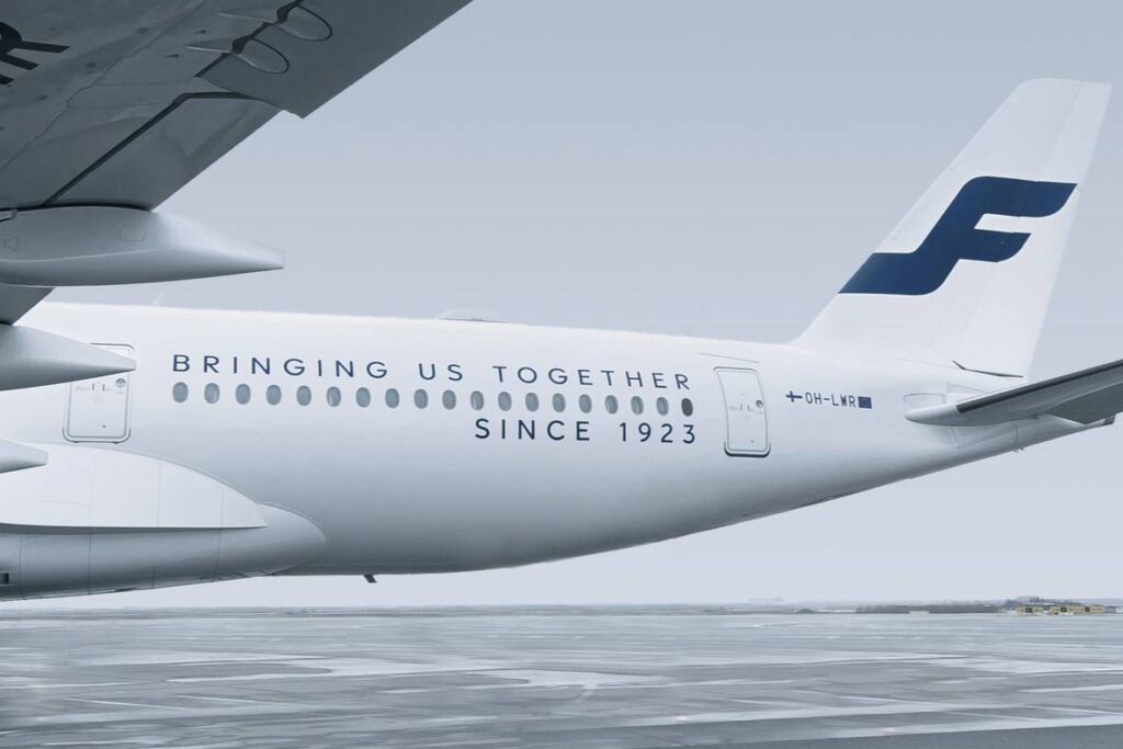 Finnair anniversary livery