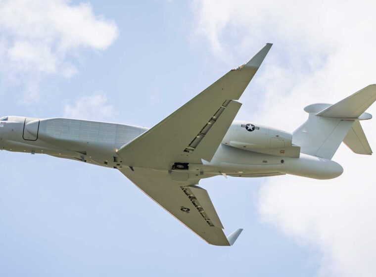 USAF Takes Delivery Of EC-37B Electronic Attack Aircraft