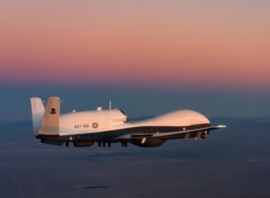 First RAAF MQ-4C Triton maritime surveillance drone