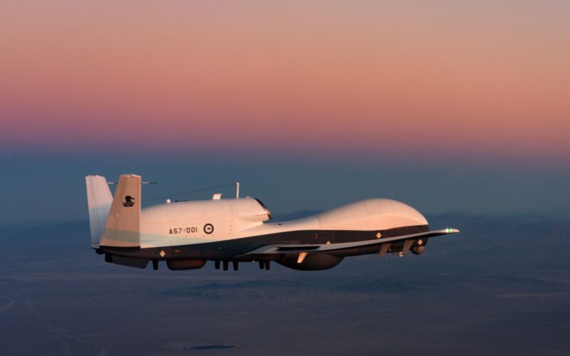 First RAAF MQ-4C Triton maritime surveillance drone