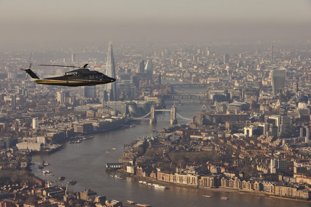 Flexjet Sikorsky S 76 helicopter