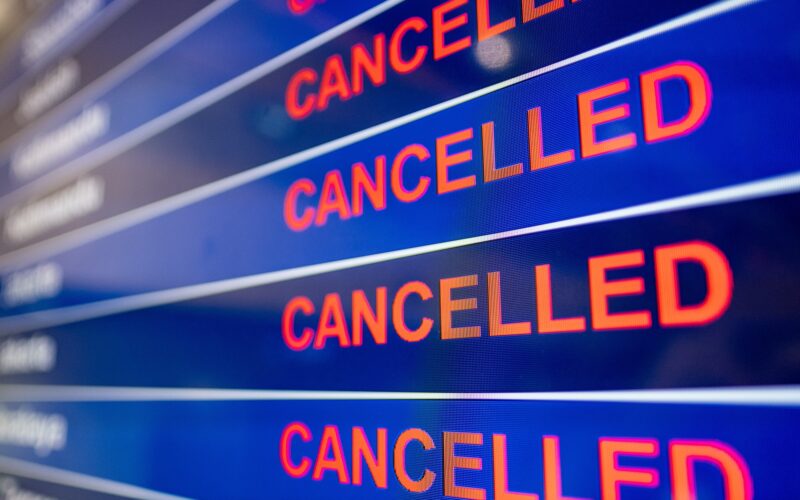 Flights canceled to Israel