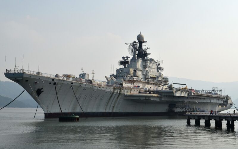 Former Soviet aircraft carrier Minsk