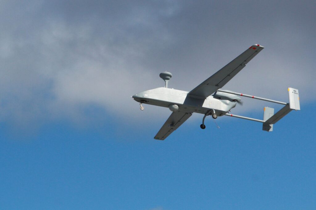 Forpost UAV in flight