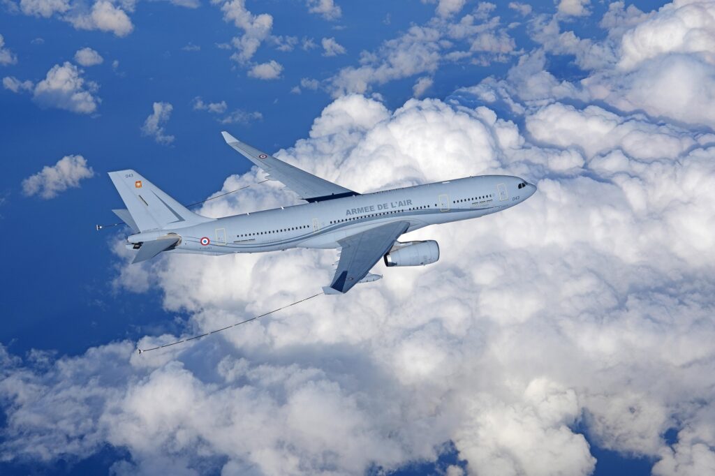 French A330 MRTT in flight