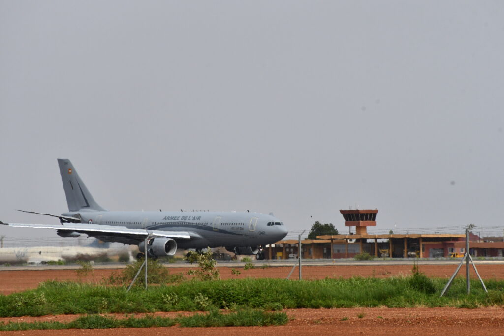 French Air Force A330 MRTT in Niamey