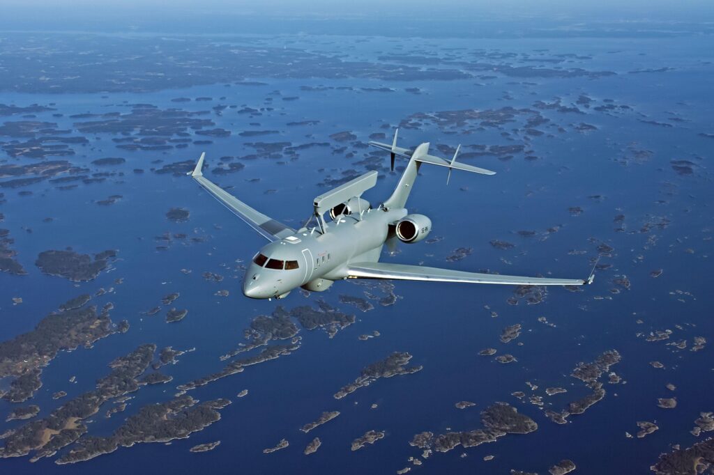 GlobalEye airborne early warning and control aircraft