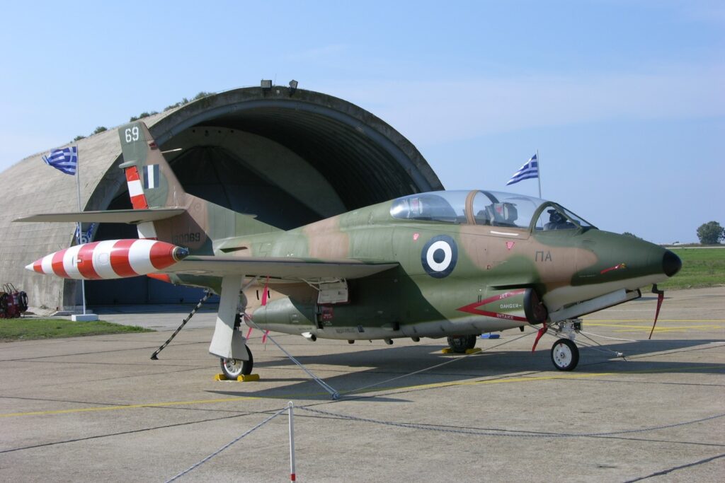 Hellenic Air Force T-2E Buckeye jet trainer