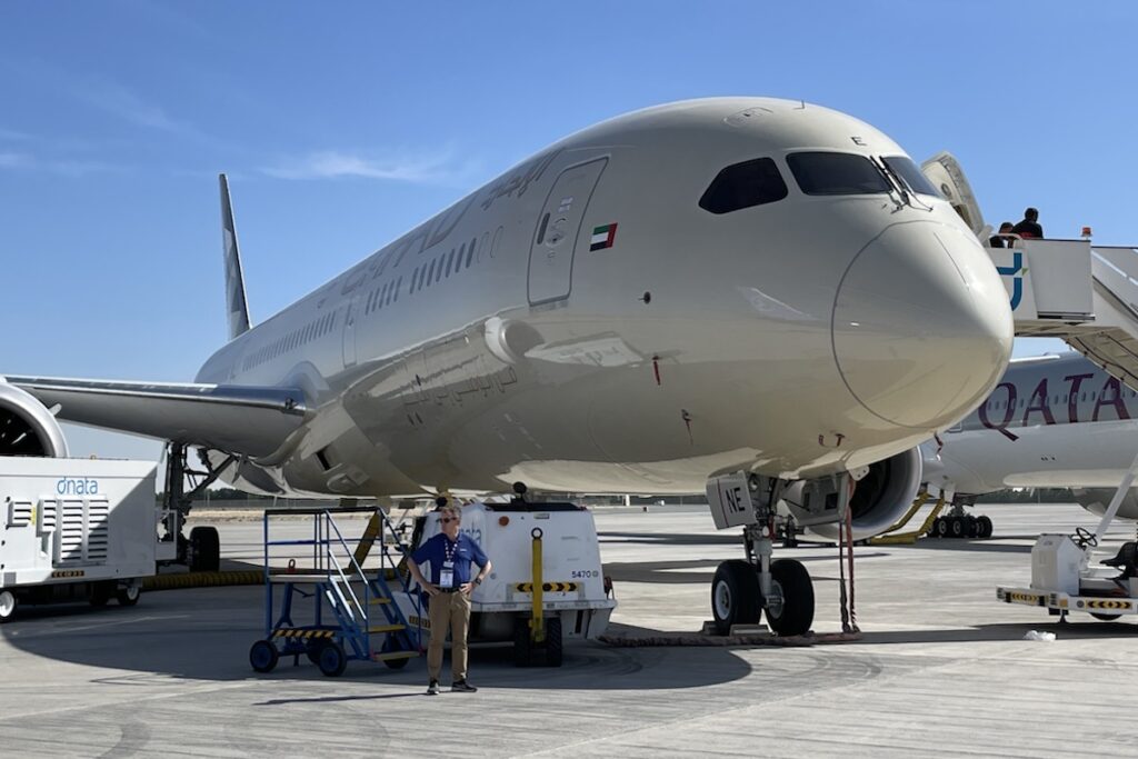 Etihad B787 9