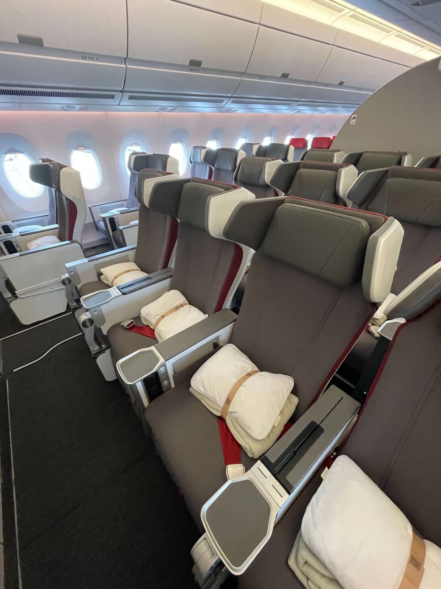 Iberia has introduced a revamped cabin product on its A350-900 fleet ...