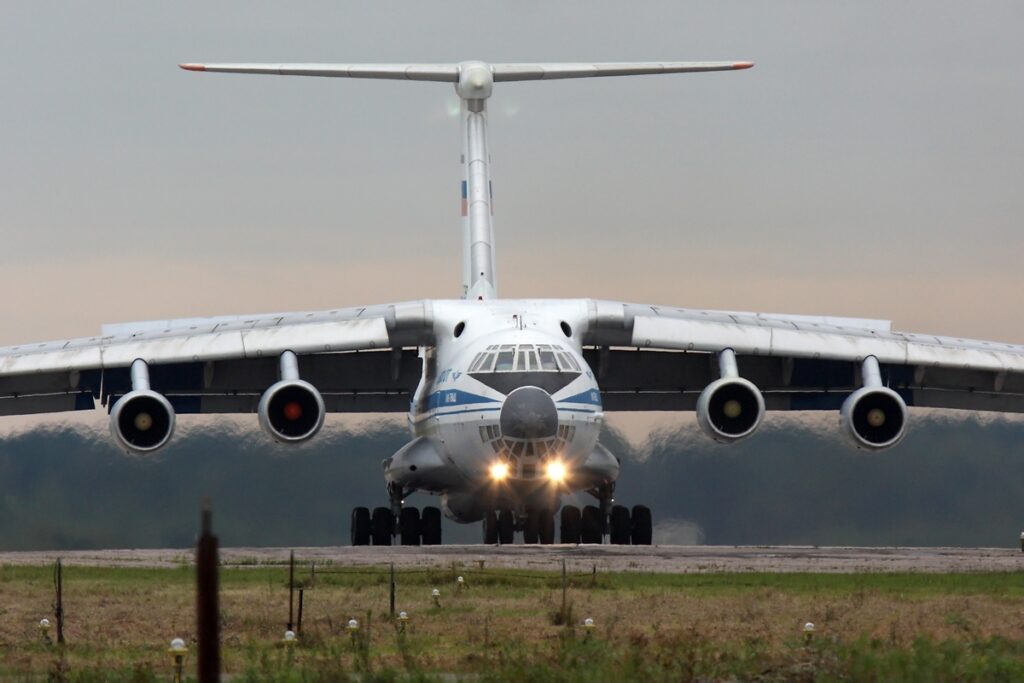 Ilyushin Il-76 transport aircraft