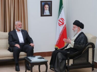 Imam Khamenei meeting with Ismail Haniyah