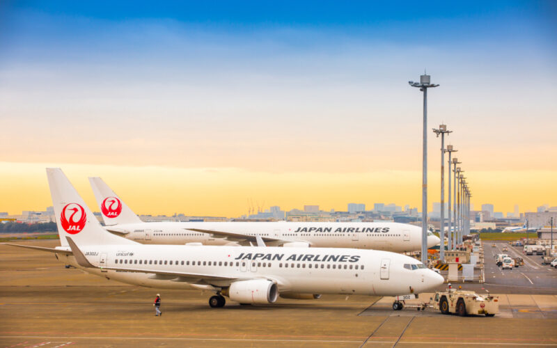 Tokyo,,Japan,-,26,November,2018.,Japan,Airlines,Or,Jal