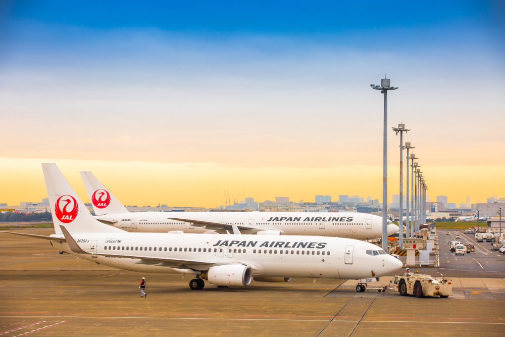 Tokyo,,Japan,-,26,November,2018.,Japan,Airlines,Or,Jal