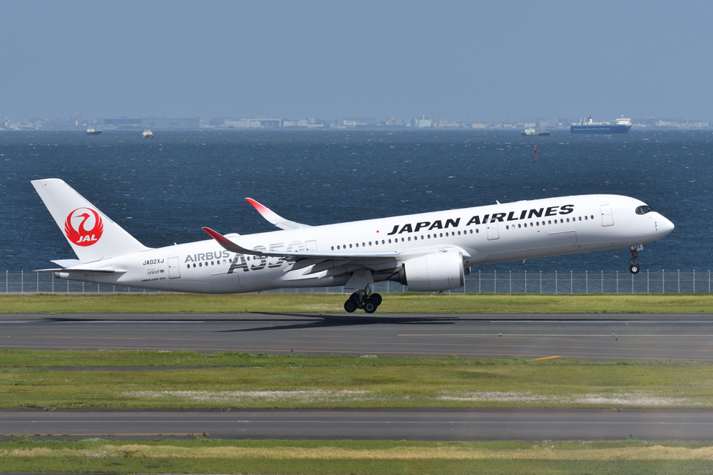 Tokyo,,Japan,-,April,18,,2021:japan,Airlines,(jal),Airbus,A350-900