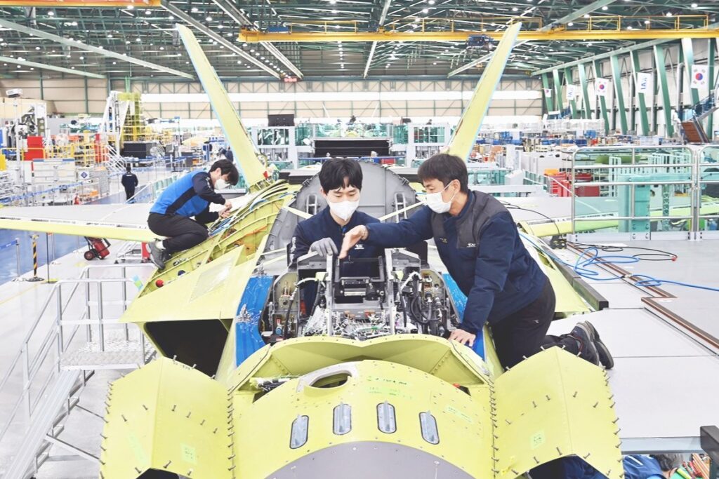 KF-X assembly line