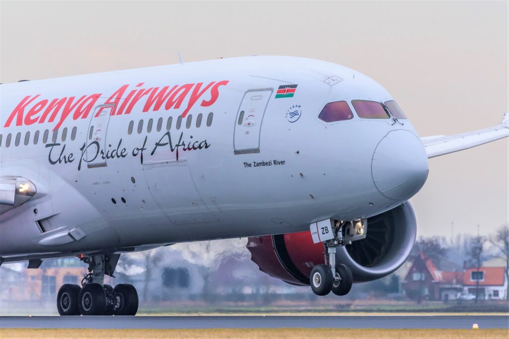 Kenya Airways aircraft