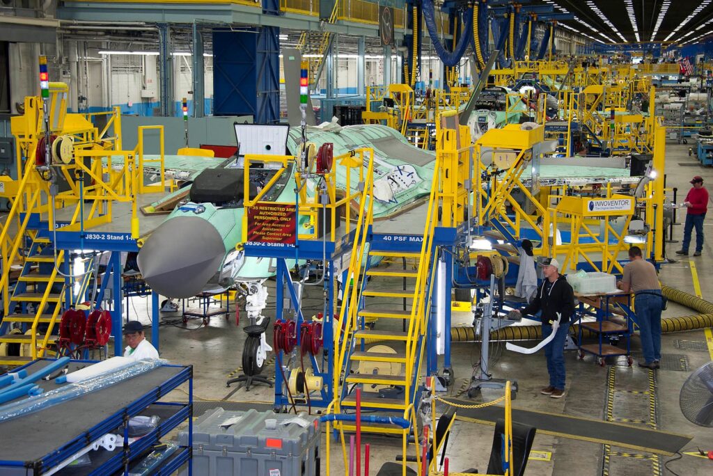 Lockheed Martin F-35 assembly plant