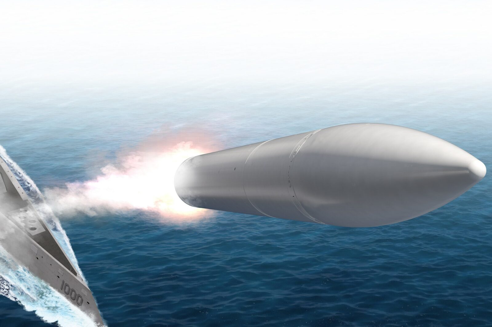 Lockheed Martin Conventional Prompt Strike Missile Fired From A US Navy ...