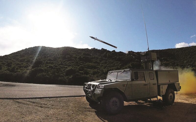 MBDA Mistral 3 being fired