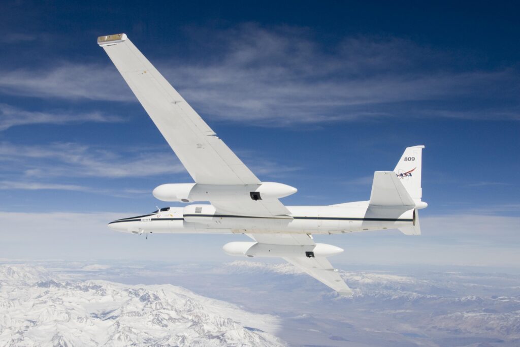 NASA ER-2 high-altitude aircraft