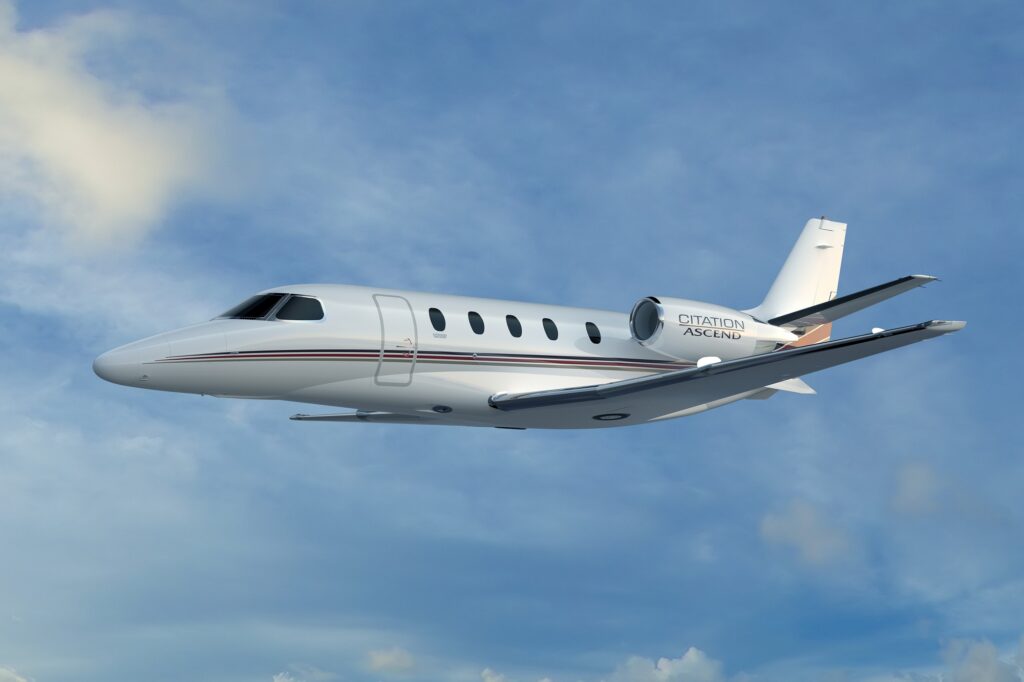 NetJets Textron Cessna Citation business aircraft