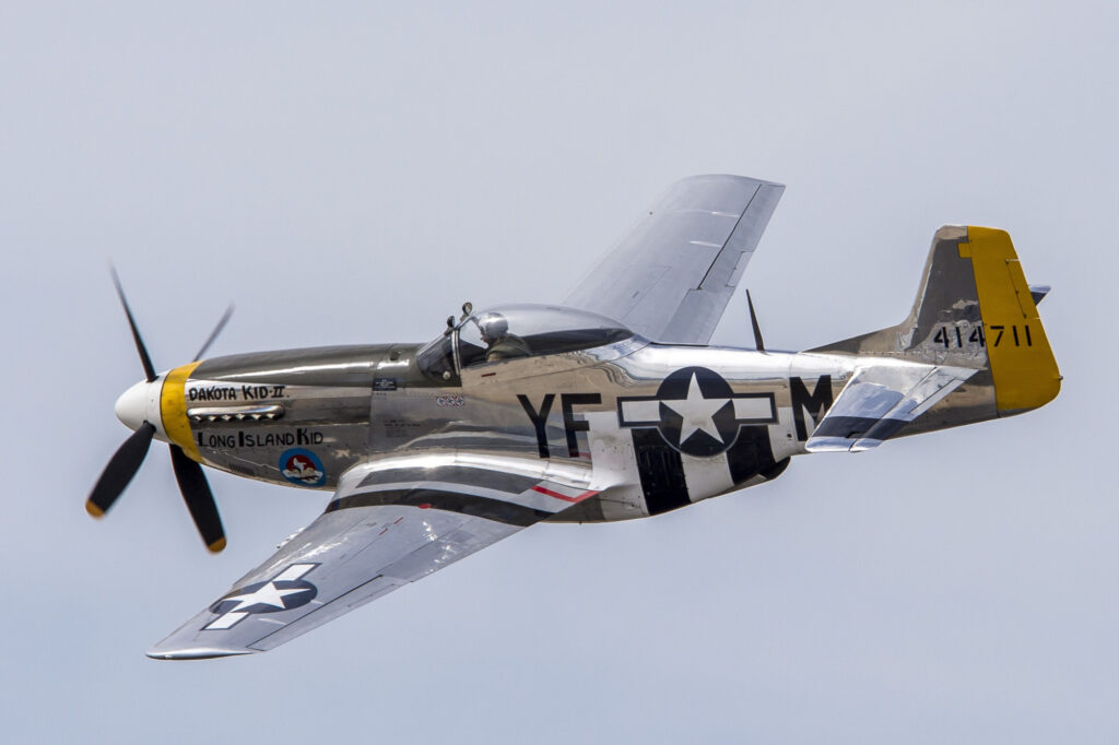 Los Angeles County Air Show California USA North American P 51 Mustang