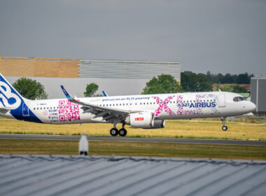 Paris Airshow 2023 Day 1 - A321XLR flying display