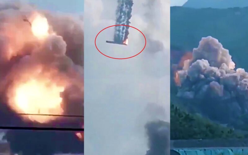 Part of Tianlong-3 rocket crashes in China