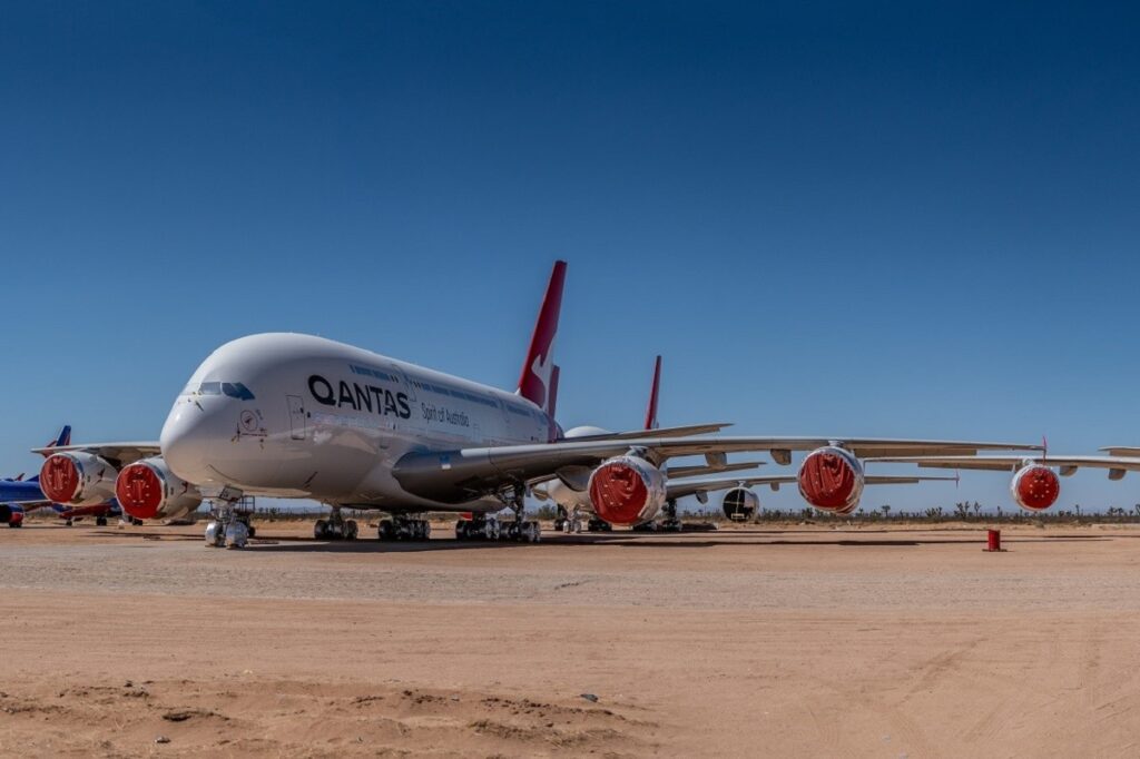 Qantas says that its A380s return to service is negatively impacted by slot constrains at MRO organizations