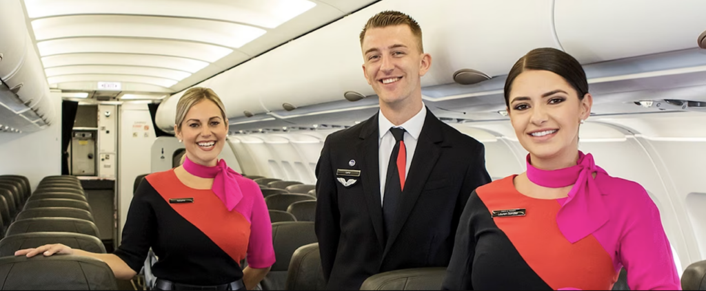 Qantas crew