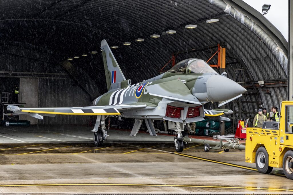 RAF Display Team Eurofighter Typhoon 2024 livery reveal