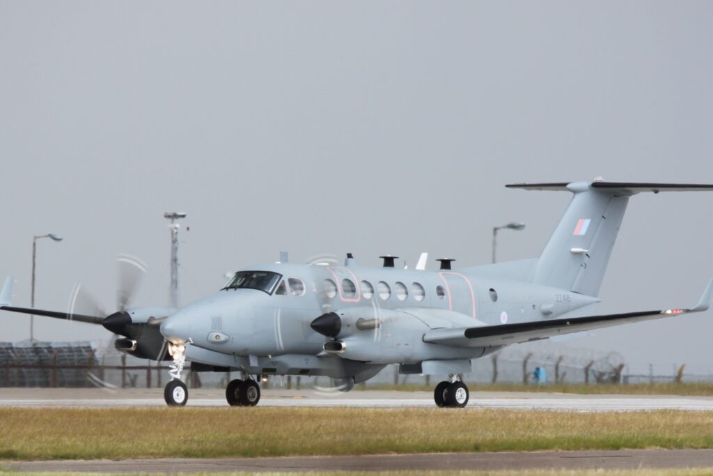 RAF Shadow R1 observation aircraft